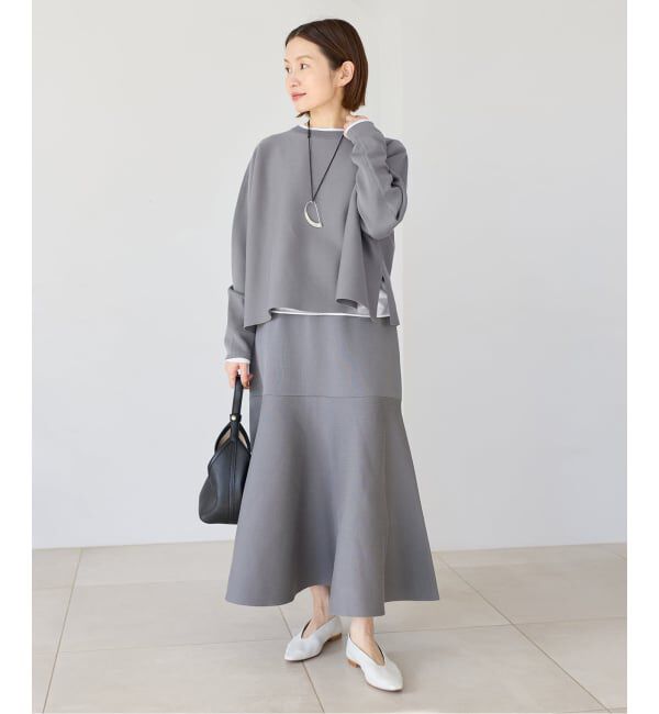 IENA「《新色/追加》ファインコットンスムースプルオーバー」|ニット・セーター|