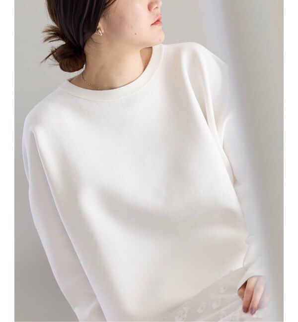 IENA「《新色/追加》ファインコットンスムースプルオーバー」|ニット・セーター|