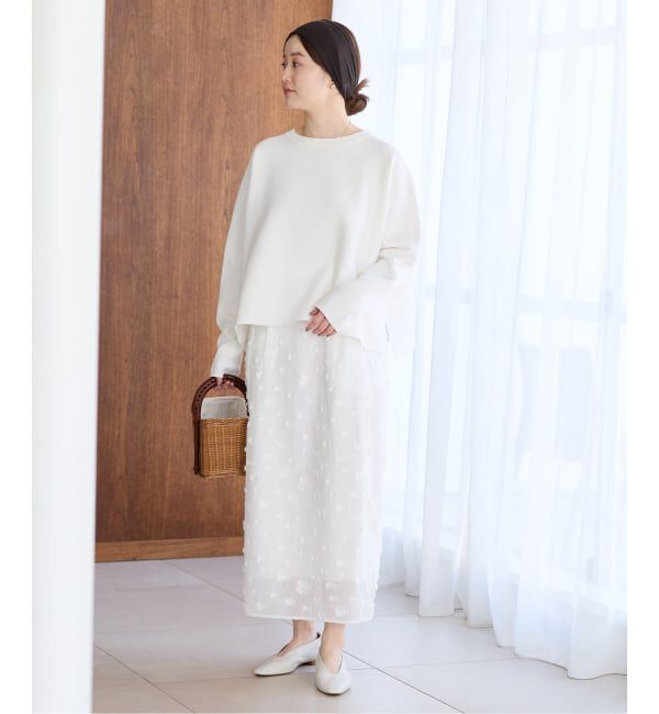 IENA「《新色/追加》ファインコットンスムースプルオーバー」|ニット・セーター|