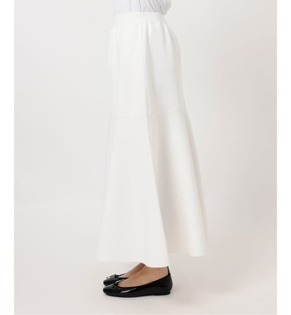 IENA「ファインコットンスムーススカート」|スカート|
