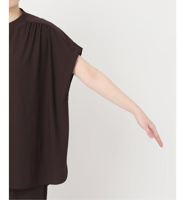 SLOBE IENA「《2枚セット/予約》カットジョーゼットセットアップ」|Tシャツ・カットソー|