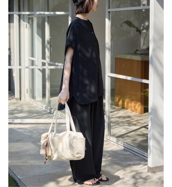 SLOBE IENA「《2枚セット/予約》カットジョーゼットセットアップ」|Tシャツ・カットソー|