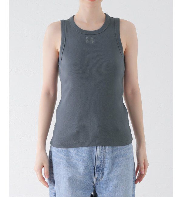 PULP「【999HUMANITY / 999ヒューマニティ】RIBBED LOGO SLEEVELESS」|Tシャツ・カットソー|