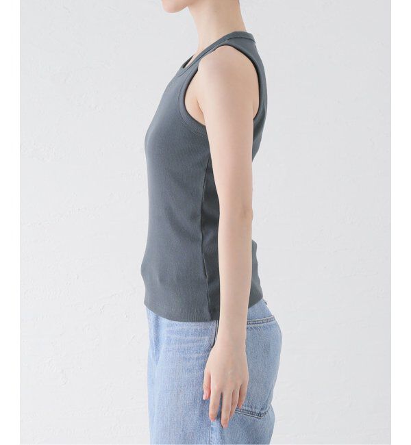 PULP「【999HUMANITY / 999ヒューマニティ】RIBBED LOGO SLEEVELESS」|Tシャツ・カットソー|
