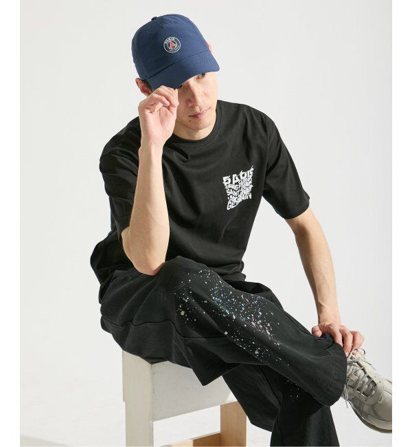 Paris Saint-Germain「【Paris Saint-Germain / パリ・サン＝ジェルマン】JP MONOCHROME ART TEE」|Tシャツ・カットソー|