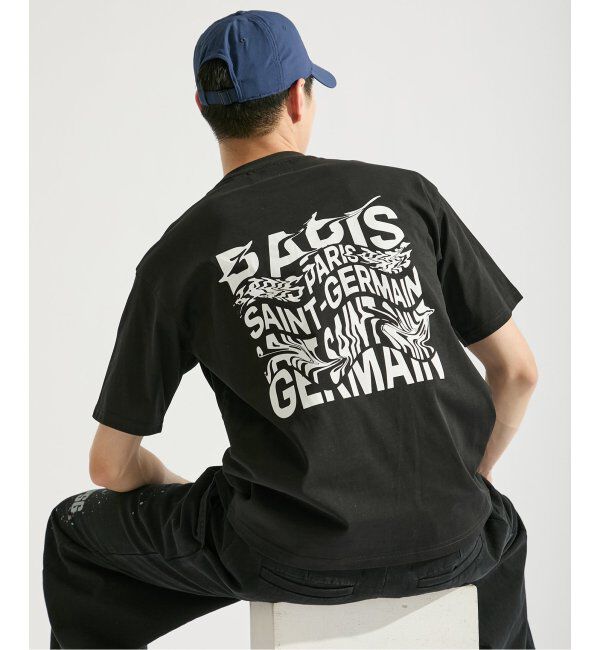 Paris Saint-Germain「【Paris Saint-Germain / パリ・サン＝ジェルマン】JP MONOCHROME ART TEE」|Tシャツ・カットソー|