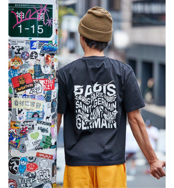 Paris Saint-Germain「【Paris Saint-Germain / パリ・サン＝ジェルマン】JP MONOCHROME ART TEE」|Tシャツ・カットソー|