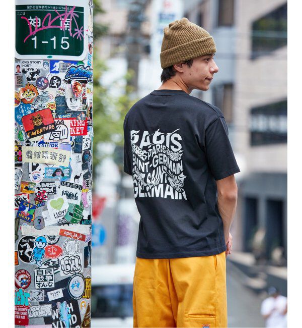 Paris Saint-Germain「【Paris Saint-Germain / パリ・サン＝ジェルマン】JP MONOCHROME ART TEE」|Tシャツ・カットソー|