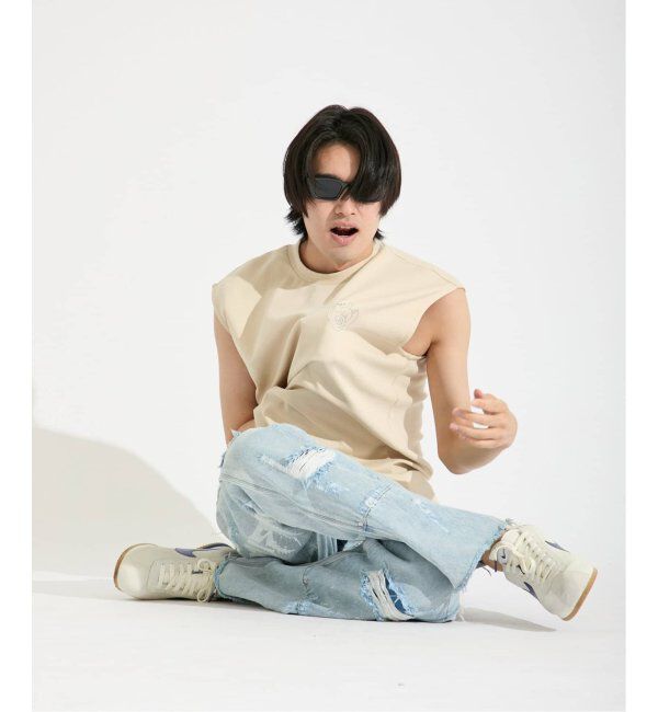 Paris Saint-Germain「《追加》【Paris Saint-Germain / パリ・サン＝ジェルマン】 JP METALLIC LOGO TANK」|Tシャツ・カットソー|