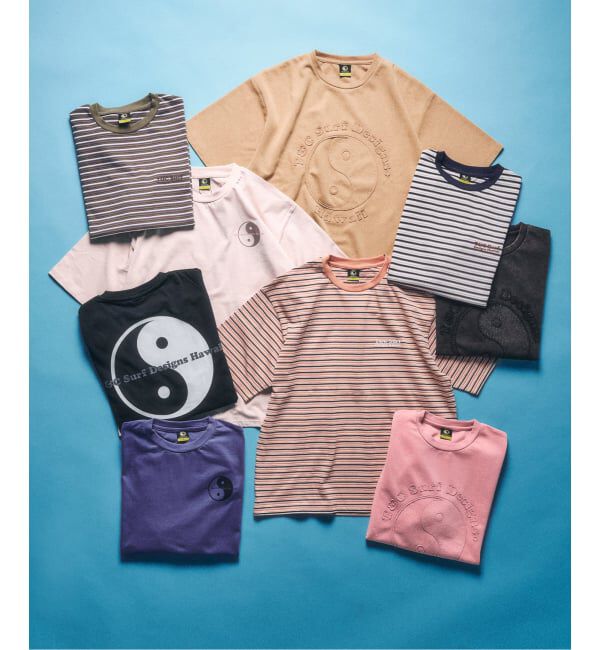 417 EDIFICE「T&C SURF DESIGNS 417別注 マルチボーダー Tシャツ」|Tシャツ・カットソー|