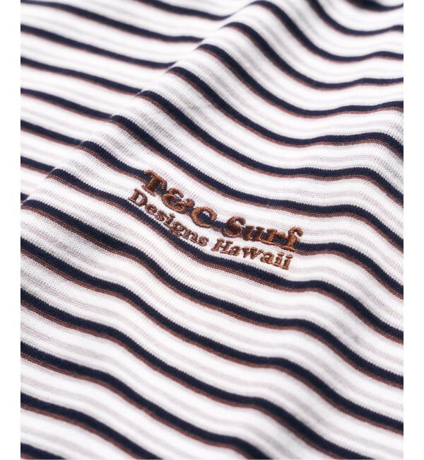 417 EDIFICE「T&C SURF DESIGNS 417別注 マルチボーダー Tシャツ」|Tシャツ・カットソー|