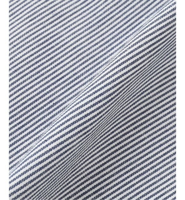 EDIFICE「BEN DAVIS（ベンデイビス）Mashup Stripe Half Zip Shirt」|シャツ・ブラウス|