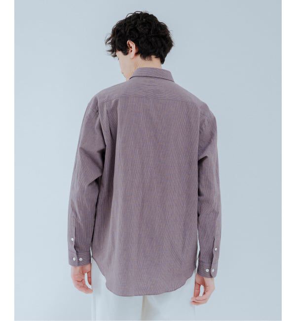 EDIFICE「コットンリネン ギンガム レギュラー シャツ」|シャツ・ブラウス|