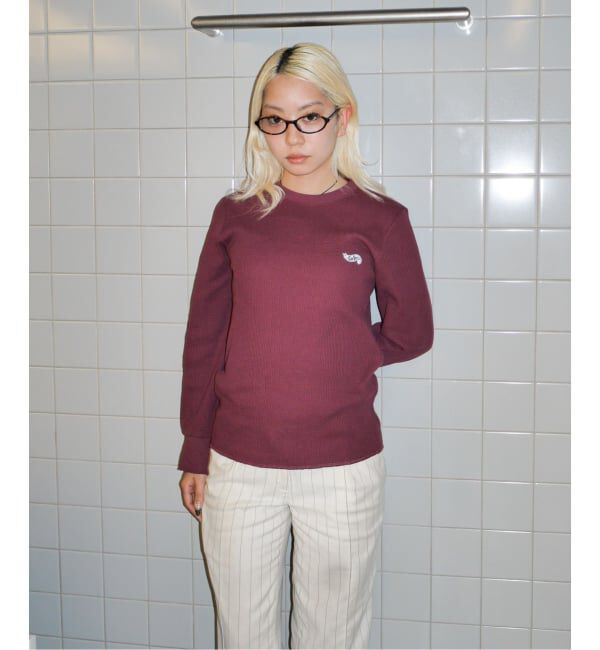 PULP「CarService / カーサービス&times;FRUITOFTHEROOM / 2P THERMAL LS（2枚セット）」|Tシャツ・カットソー|