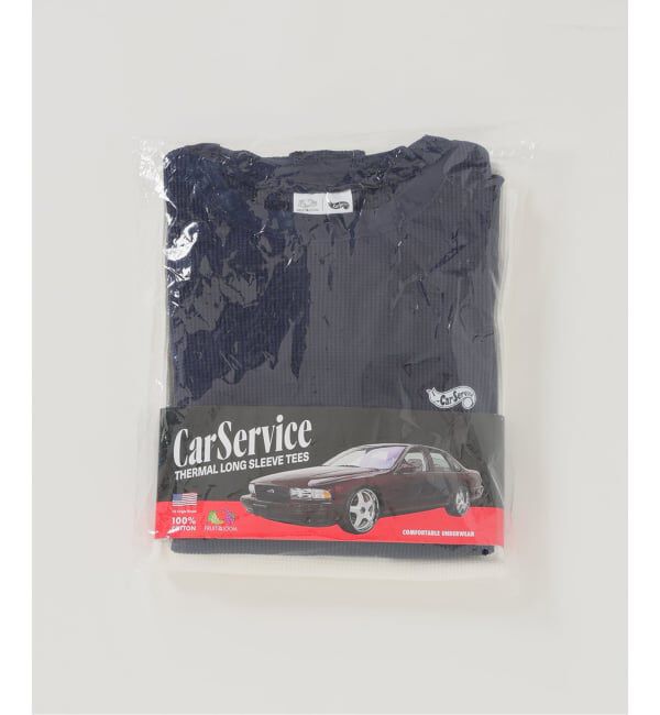 PULP「CarService / カーサービス&times;FRUITOFTHEROOM / 2P THERMAL LS（2枚セット）」|Tシャツ・カットソー|