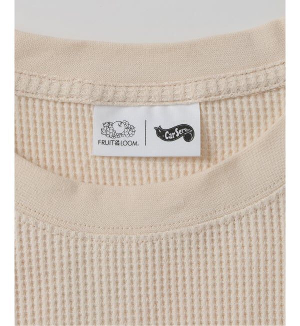 PULP「CarService / カーサービス&times;FRUITOFTHEROOM / 2P THERMAL LS（2枚セット）」|Tシャツ・カットソー|