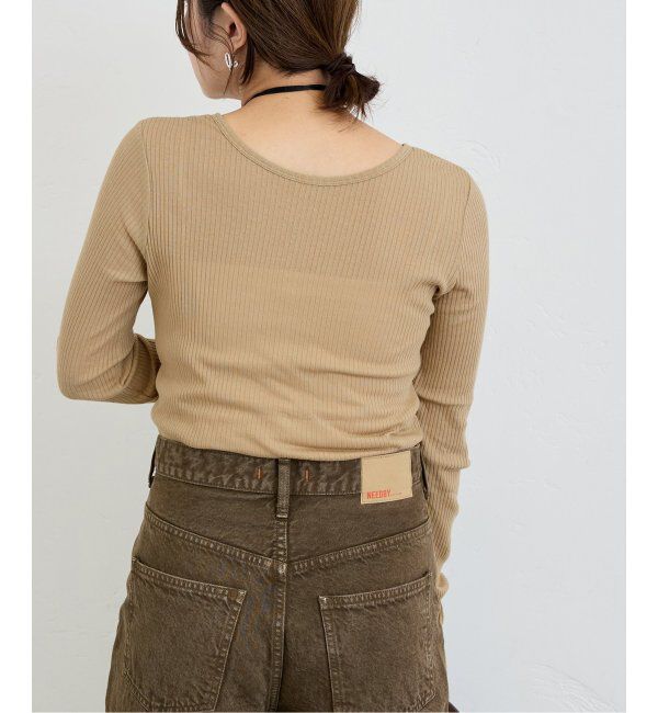 JOURNAL STANDARD「《追加》シアーテレコヘンリーネックプルオーバー」|Tシャツ・カットソー|