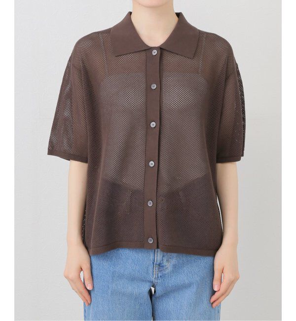 JOURNAL STANDARD relume「メッシュニットカーディガン」|ニット・セーター|