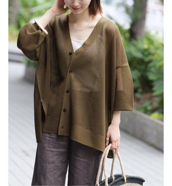 JOURNAL STANDARD relume「《追加》メッシュカーディガン」|カーディガン|