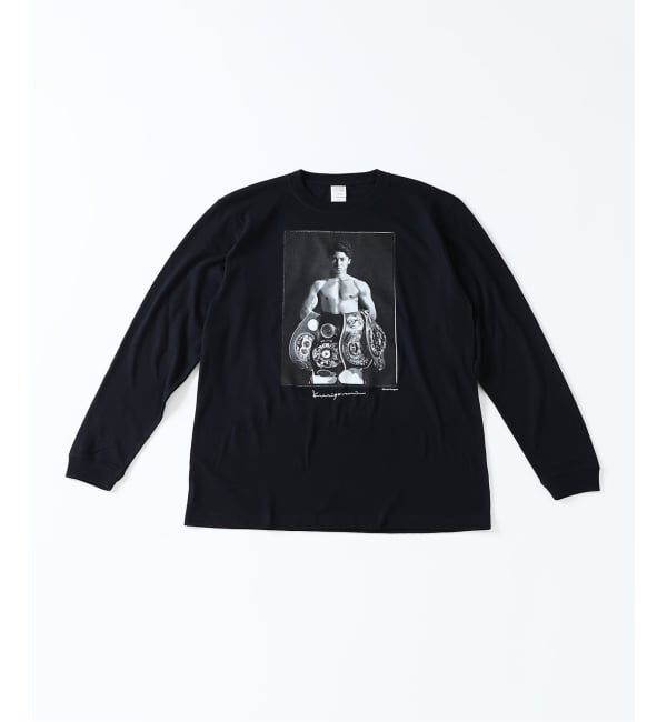 JOURNAL STANDARD「井上尚弥 &times; 操上和美 &times; JOURNAL STANDARD プリント ロンT」|Tシャツ・カットソー|ブラック A