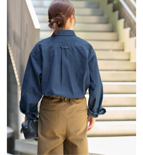JOURNAL STANDARD relume「《追加3》9oz デニムワークシャツ」|シャツ・ブラウス|