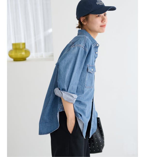 JOURNAL STANDARD relume「《追加3》9oz デニムワークシャツ」|シャツ・ブラウス|