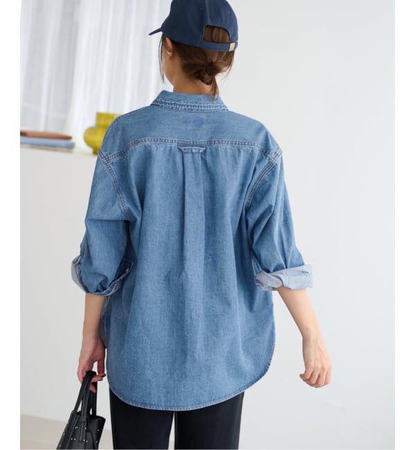 JOURNAL STANDARD relume「《追加3》9oz デニムワークシャツ」|シャツ・ブラウス|