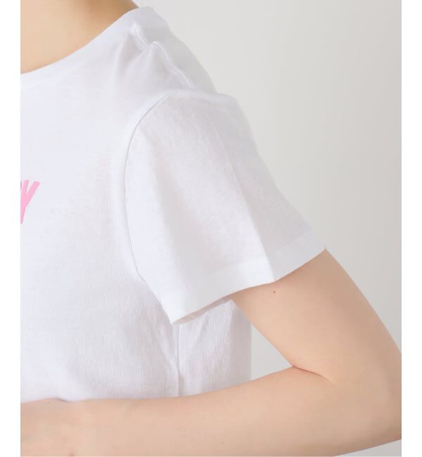 Oriens JOURNAL STANDARD「【Ashley Williams / アシュリー・ウィリアムズ】 WHITE CROPPED T-SHIRT AWAW250100」|Tシャツ・カットソー|