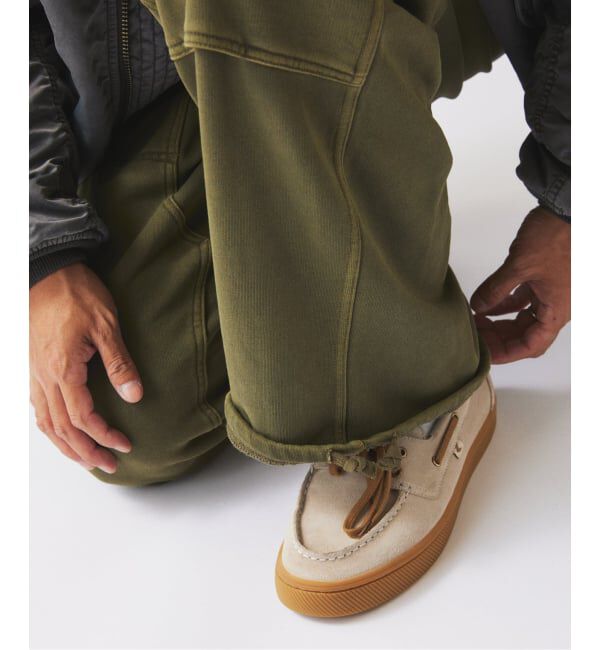 JOURNAL STANDARD relume「ループスウェット ダブルニー イージーパンツ」|その他|