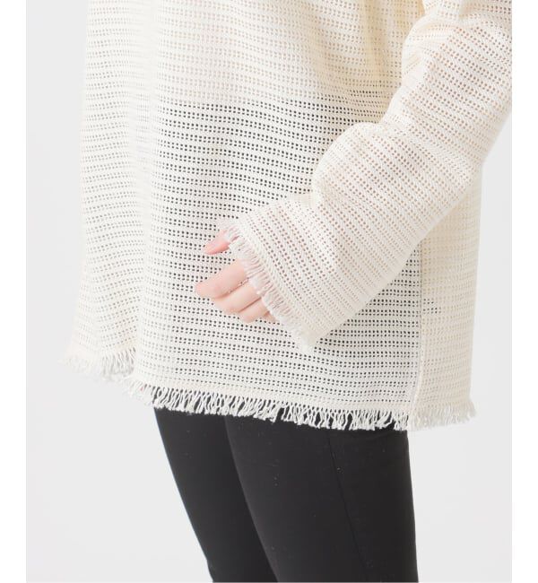 JOURNAL STANDARD「バスケットメッシュ ルーズブラウス」|シャツ・ブラウス|