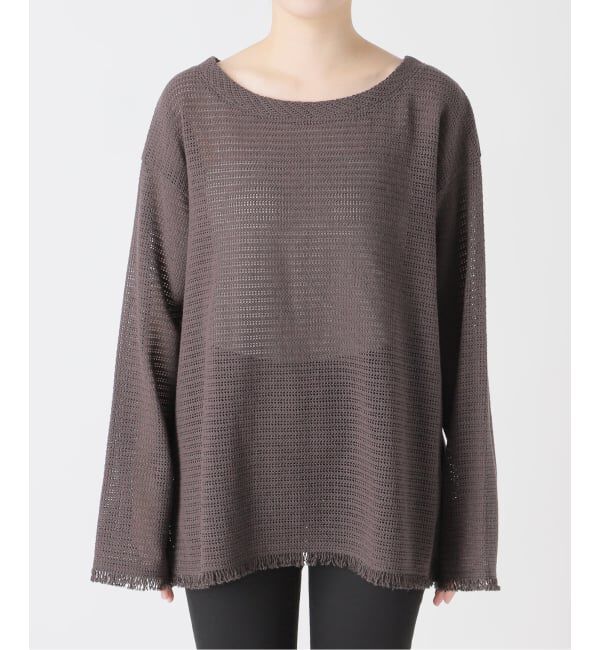 JOURNAL STANDARD「バスケットメッシュ ルーズブラウス」|シャツ・ブラウス|