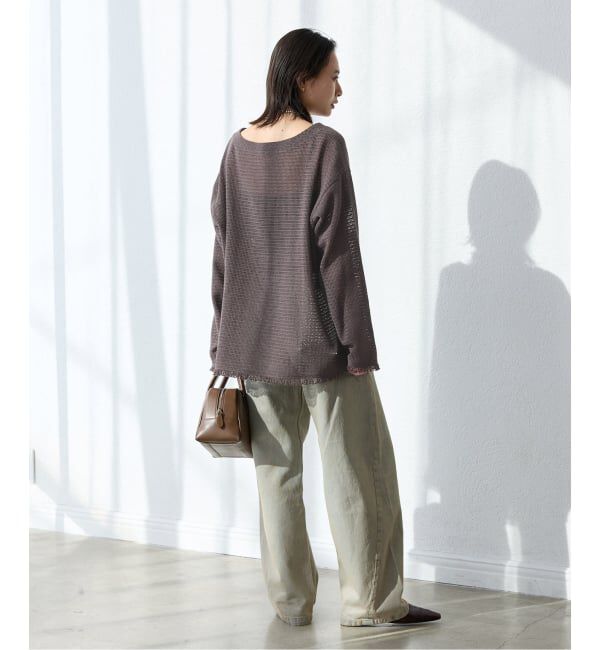 JOURNAL STANDARD「バスケットメッシュ ルーズブラウス」|シャツ・ブラウス|