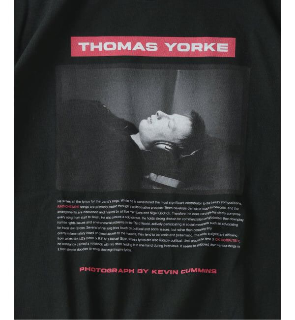 JOURNAL STANDARD relume「【THE CULTURE CODE】レディオヘッド by Kevin Cummins フォトTシャツ」|Tシャツ・カットソー|