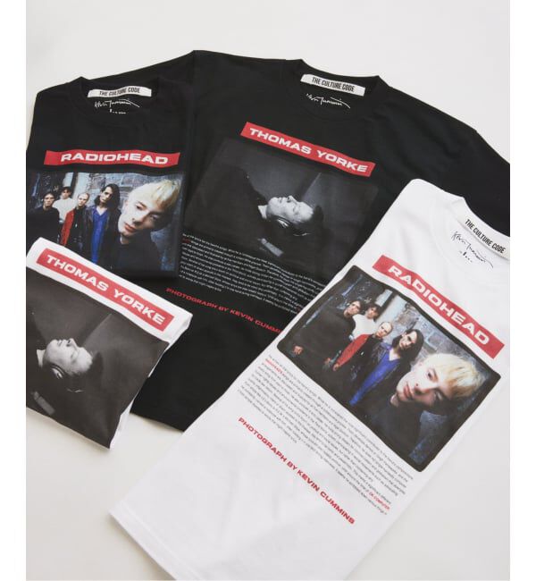 JOURNAL STANDARD relume「【THE CULTURE CODE】レディオヘッド by Kevin Cummins フォトTシャツ」|Tシャツ・カットソー|