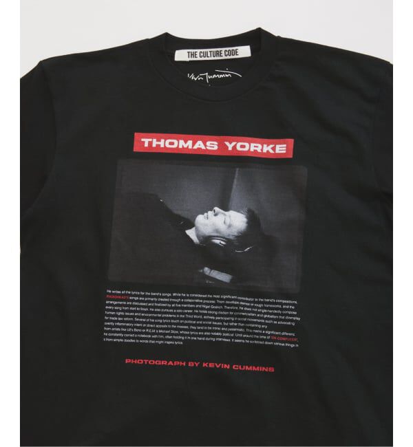 JOURNAL STANDARD relume「【THE CULTURE CODE】レディオヘッド by Kevin Cummins フォトTシャツ」|Tシャツ・カットソー|