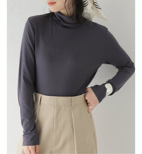 journal standard L'essage「タートルネックプルオーバー：カットソー」|Tシャツ・カットソー|グレーA