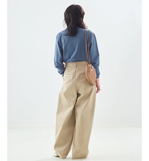 journal standard L'essage「《CURRENT》プリントロングスリーブTシャツ」|Tシャツ・カットソー|