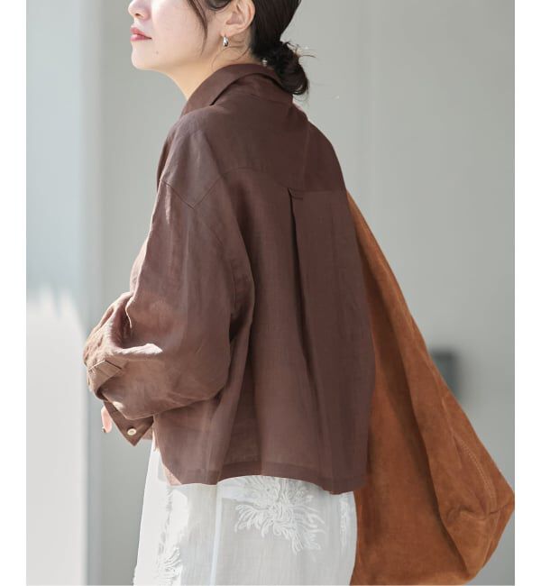 JOURNAL STANDARD「ゼフィールクロップドシャツ」|シャツ・ブラウス|