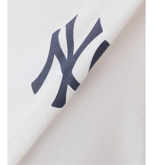 journal standard L'essage「【SPORTY&RICH/スポーティアンドリッチ】Yankees Curve T-Shirt：Tシャツ」|Tシャツ・カットソー|
