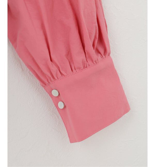 JOURNAL STANDARD「シャーリング2WAY無地ドットブラウス」|シャツ・ブラウス|