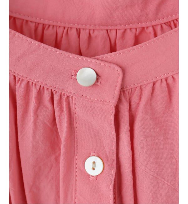 JOURNAL STANDARD「シャーリング2WAY無地ドットブラウス」|シャツ・ブラウス|