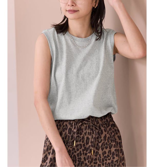 JOURNAL STANDARD「《予約》汗ジミ防止天竺ノースリーブ」|Tシャツ・カットソー|