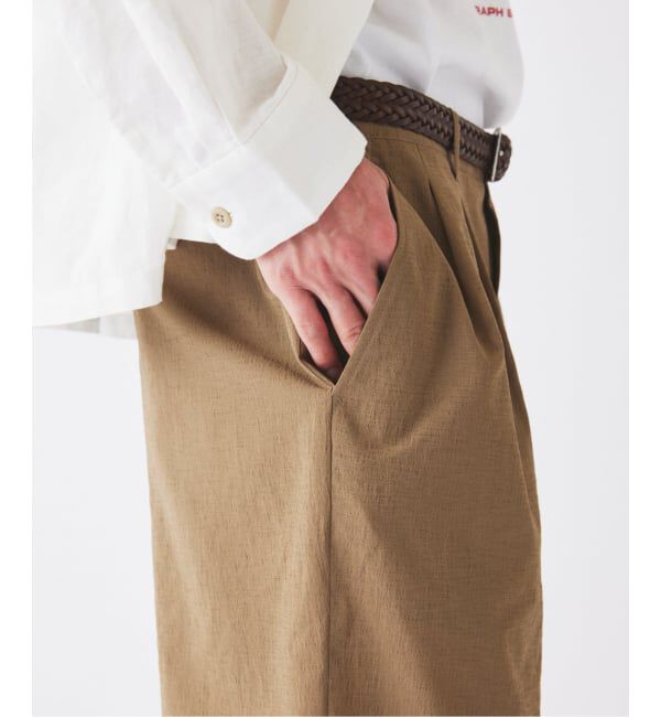 JOURNAL STANDARD relume「《予約》RIRANCHA(R)/ リランチェ シアー ワイドスラックス」|スラックス|