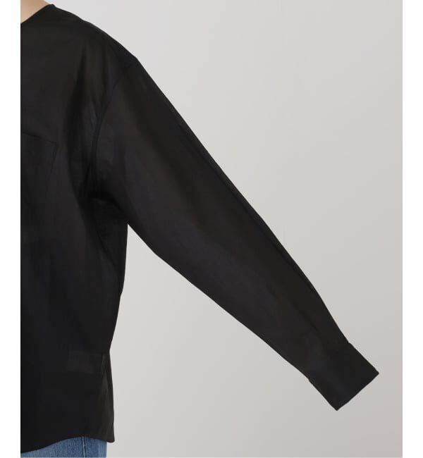 journal standard luxe「【VAS-Y LENTEMENT】CREW-NECK OVERSIZED SHIRT」|シャツ・ブラウス|