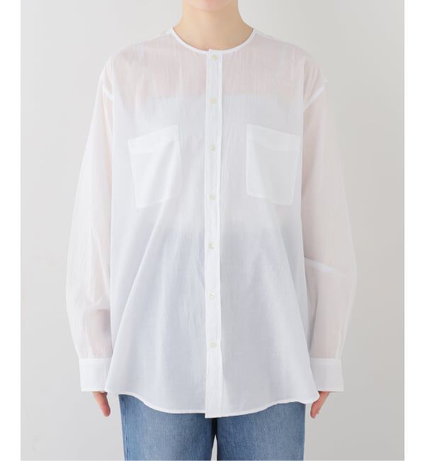 journal standard luxe「【VAS-Y LENTEMENT】CREW-NECK OVERSIZED SHIRT」|シャツ・ブラウス|