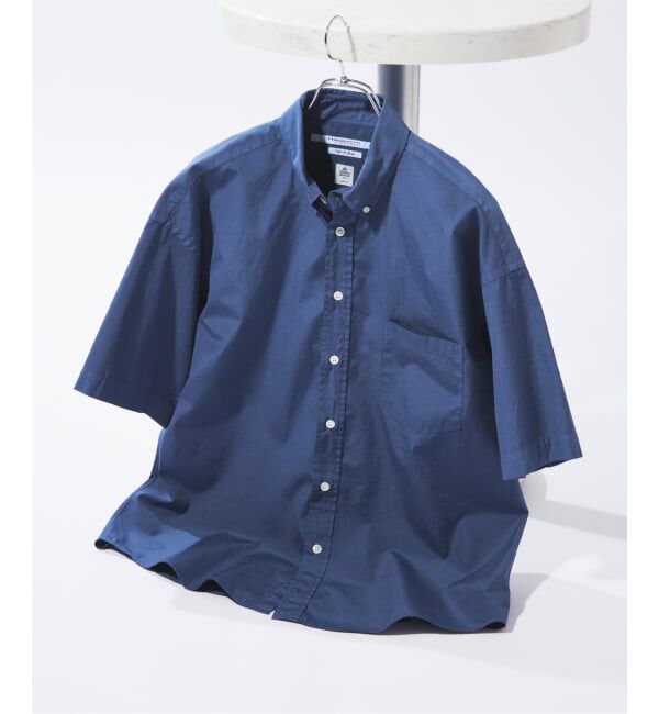 JOURNAL STANDARD「《予約》THOMAS MASON / トーマスメイソン ファットシルエット ボタンダウンシャツ」|シャツ・ブラウス|グレーB