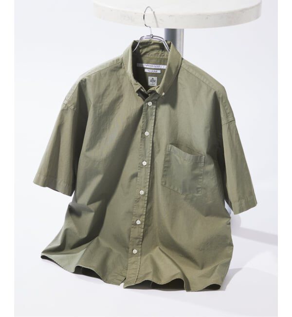 JOURNAL STANDARD「《予約》THOMAS MASON / トーマスメイソン ファットシルエット ボタンダウンシャツ」|シャツ・ブラウス|カーキ