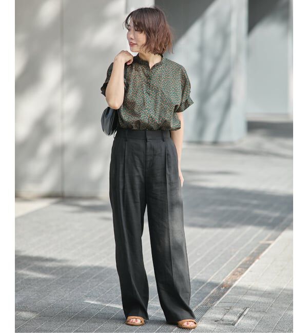 journal standard L'essage「《予約》DEVEAUX/ドットタックスリーブシャツ」|シャツ・ブラウス|