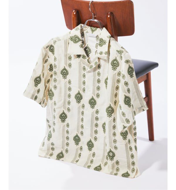 JOURNAL STANDARD「《予約》チェーン エンブロイダリー 半袖 シャツ」|シャツ・ブラウス|ホワイト A