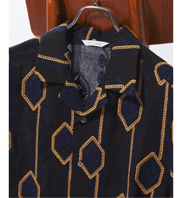 JOURNAL STANDARD「《予約》チェーン エンブロイダリー 半袖 シャツ」|シャツ・ブラウス|